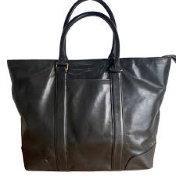 Black coach bleecker weekender tote retired style of bag small blemishes - Picture 1 of 16